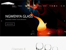 Tablet Screenshot of ngwenyaglass.co.sz